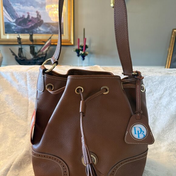 Dooney & Bourke Pebble Grain Drawstring Bag - Picture 2 of 8